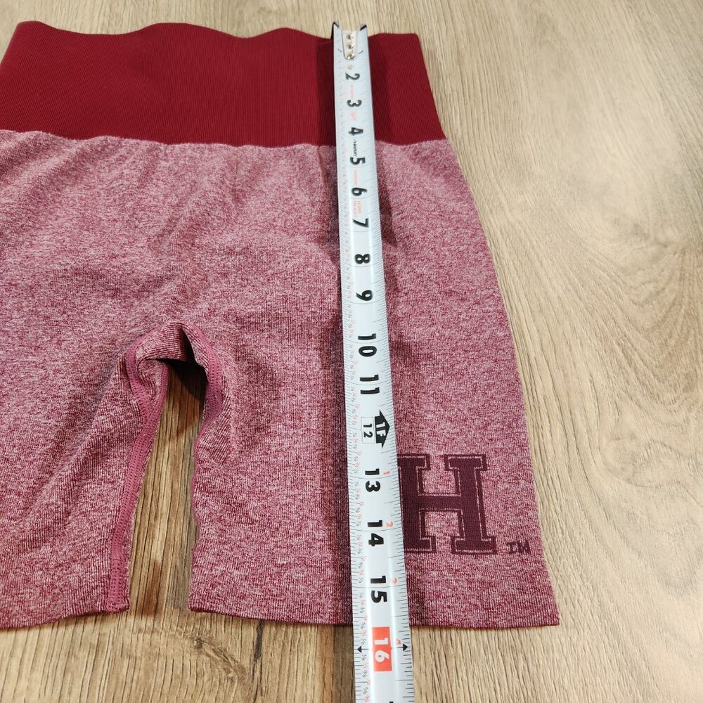 Harvard University Biker Shorts High-Waisted Compression Breathable Size Medium - Picture 6 of 7